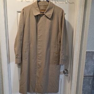 Burberrys' Tan Nova check Vintage Trench Coat Blue Label Japanese  Made